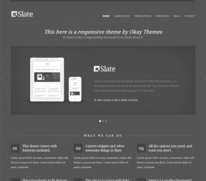 Slate WordPress Theme